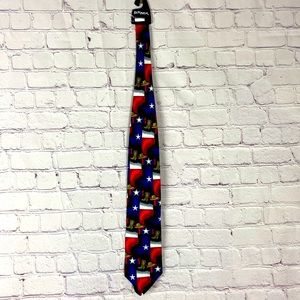 RM Style Texas Cowboy Silk Tie NWOT